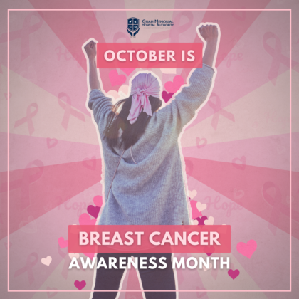 Breast Cancer Awareness Month Graphic - Supporting the Fight.