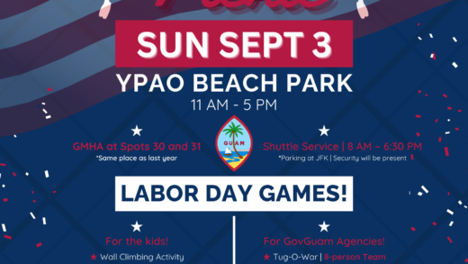 GovGuam Labor Day Picnic Flyer - Bringing Awareness to the Event.
