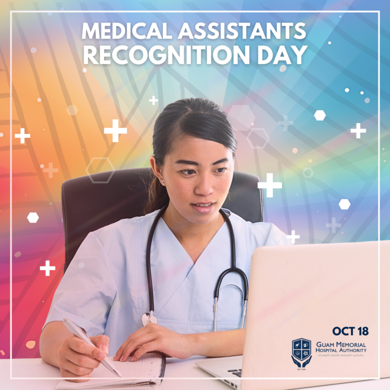 Medical Assistants Recognition Day Graphic - Honoring Our Medical Assistants.