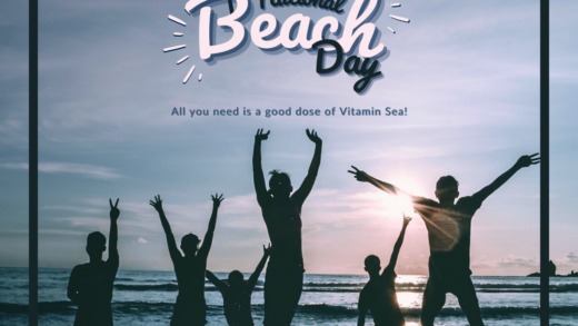 National Beach Day Graphic - Celebrating with Vitamin Sea