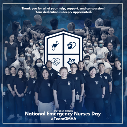 National Emergency Nurses Day Appreciation Poster - Honoring Our Heroic Nursing Staff.