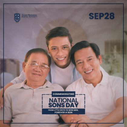National Sons Day Graphic - Celebrating Our Beloved Sons.