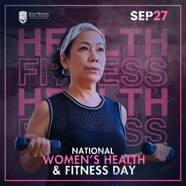 National Women's Health & Fitness Day Graphic - Empowering Wellness