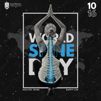 World Spine Day Graphic - Caring for Your Backbone.